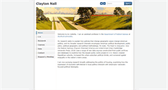 Desktop Screenshot of nallresearch.com